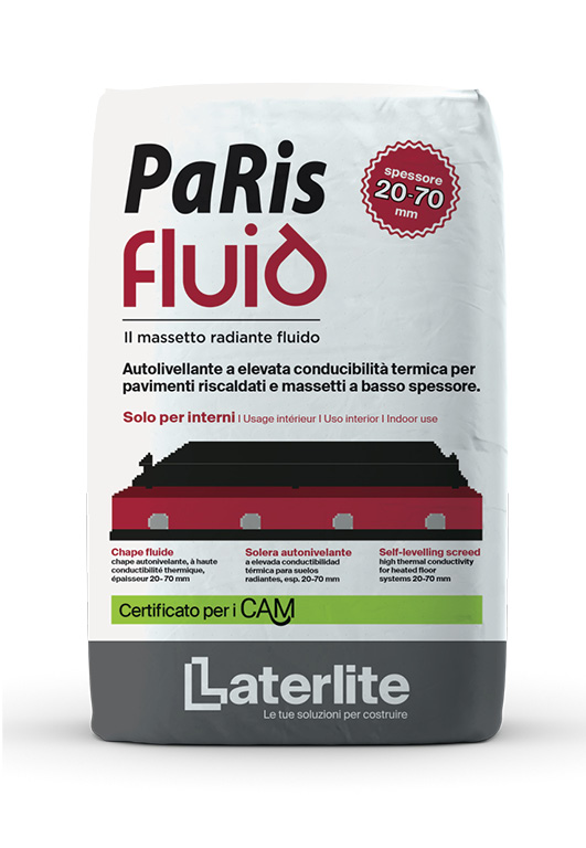 PaRis Fluid: samoizravnavajući estrih za grijane podove